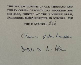 New Orleans and Its Living Past by Clarence John Laughlin and David L. Cohn, 1941, copy #866/1030
