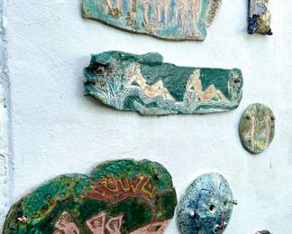 Jo Ann Greenberg wall plaques
