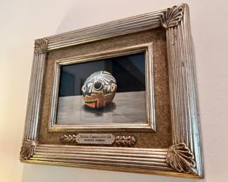 Patricia Dobson (American, b. 1947), “Tularosa Canteen,” gouache, 1993, signed
