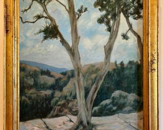 Gideon Townsend Stanton (New Orleans, 1885-1964), “Arizona Landscape,” oil on canvas, signed
