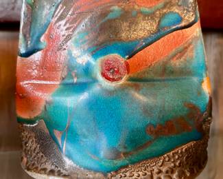 Steven Forbes-deSoule (North Carolina), raku vessel
