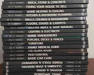 Time Life Fix It Yourself Book Series 