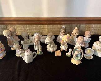Assorted Lot Of Precious Moments Figurines 
