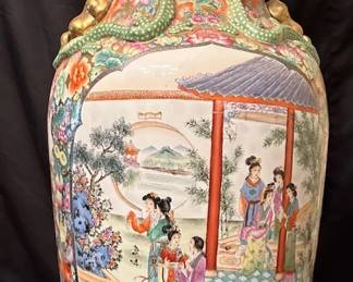 03 Asian 3ft Vase
