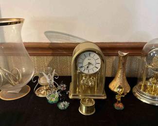 Chic Gold Decor More  Clocks, Planter, Looney Toons, MCM Lamp