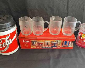 CokaCola Mug Club  Assorted Mug Lot  