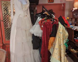 Assorted adult Halloween costumes 