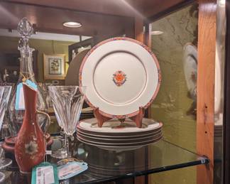 Fitz and Floyd Regency dinner plates 