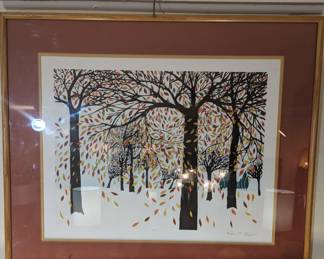 MCM Signed/Framed Print