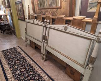 Pair of twin headboards