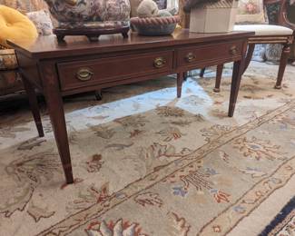 Coffee table with drawers