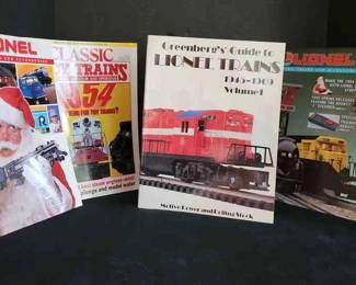 Lionel Train Magazines And Paperback Book