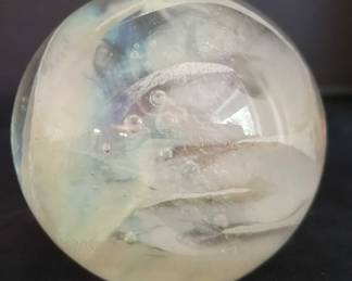 Elckholt 1981 Signed Paperweight 