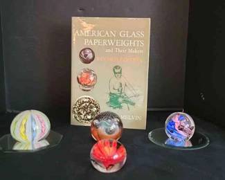American Glass Paperweights And Their Makers Book 4 Colorful Paperweights 