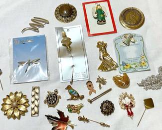 Brooches Pins  Includes 835 Sterling Pin