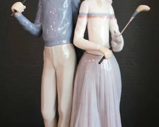 Lladro Golf Figurine 