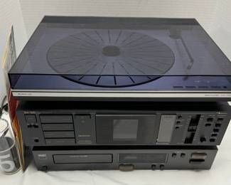 Beogram 2000 Turntable, Nakamichi BX125 Cassette Deck  NAD 5330 Disc Player