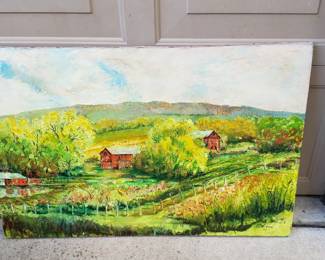 David Crown painting