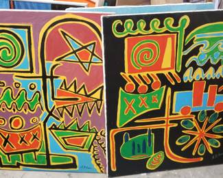 David Crown painting