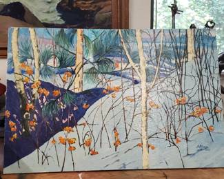 David Crown painting