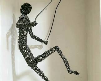 David Crown -Steel sculpture, "Skipper"