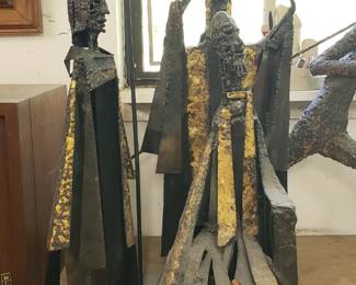 Achille Forgione Jr. (American, 1928-2009) Welded Steel Sculpture