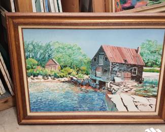 David Crown painting