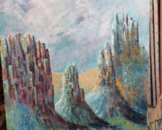 David Crown painting