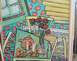 David Crown painting - "Domestika" series