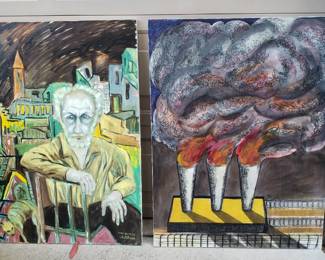 David Crown painting