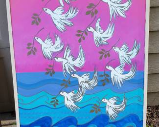 David Crown painting