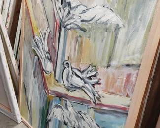 David Crown painting