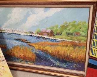 David Crown painting