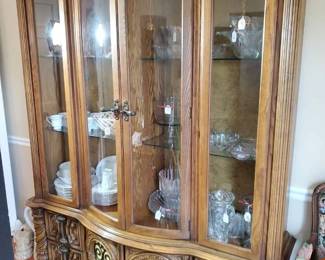 Wonderful Mediterranean China Cabinet