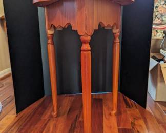 Small Tri-legged Table 19" diameter, 25.5" high