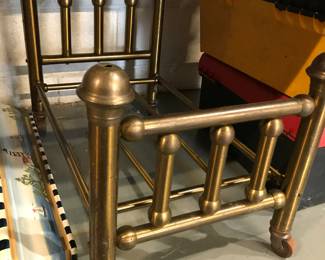 Antique Brass Sample Bed