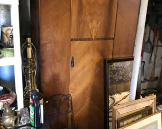 Deco Wardrobe Cabinet 