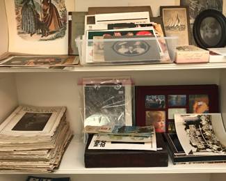 Vintage Magazines, Old Photographs 