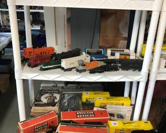 Lionel and Marklin Trains