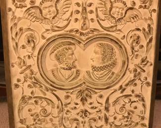 Plaster Wall Plaque 