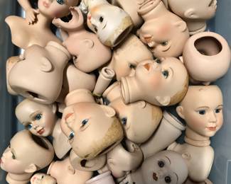 Porcelain Doll Parts 