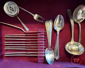 International Sterling SILVER Flatware Set