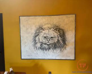 Large Cat Print by Vanguard Studios