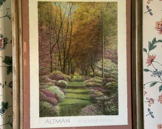 HAROLD ALTMAN Framed Museum Exhibition Print