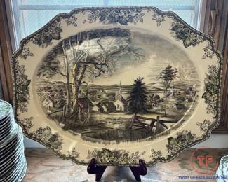 JOHNSON BROS Friendly Village Dinner Service Set