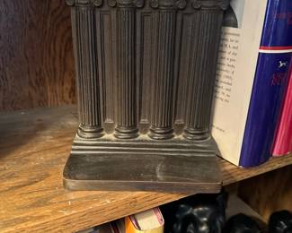 BRADLEY & HUBBARD Neo-Classical Style Bronze Bookends