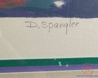 Signed and Numbered Lithograph by D SPANGLER