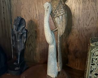 Hand Carved Stone Toucan African Sculpture