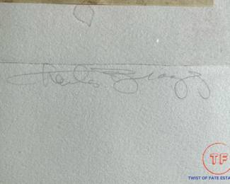 Original Signed and Numbered Etching "Dvorak" by CHARLES BRAGG