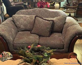 Ashley Furniture Biltmore Bordeau Loveseat